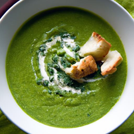 Nourishing Green Split Pea Flour Soup: A Wholesome Delight