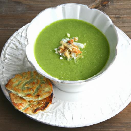 Nourishing Green Split Pea Flour Soup: A Wholesome Delight