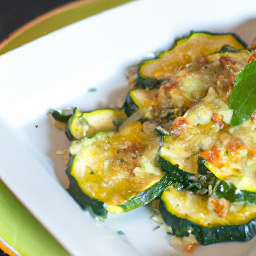 Crispy Parmesan Crusted Zucchini: A Flavorful Veggie Twist
