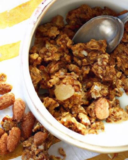 Crunchy Keto Granola with Almond Milk: A Low-Carb Delight