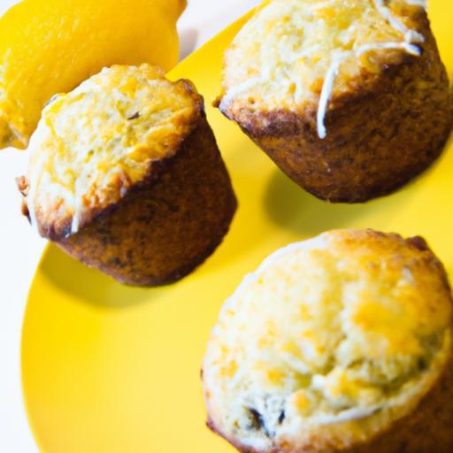 Zesty Lemon Poppy Seed Muffins: A Bright, Nutty Delight