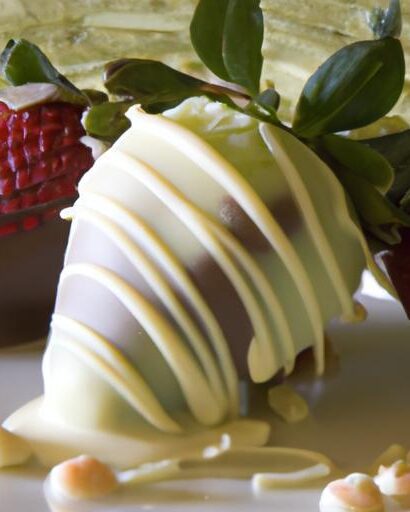Decadent Delights: The Art of White Chocolate Strawberries