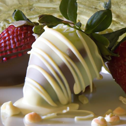 Decadent Delights: The Art of White Chocolate Strawberries