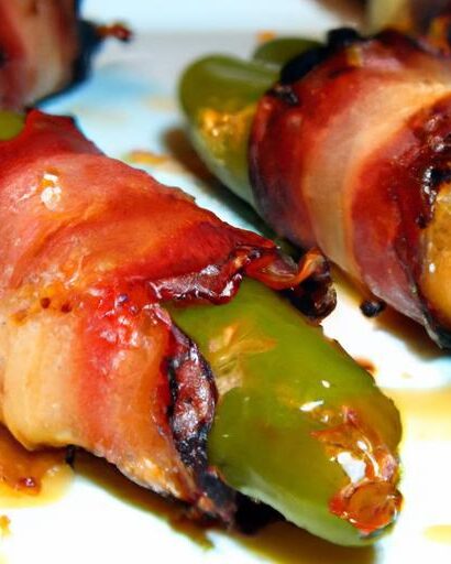 Sizzling Bacon-Wrapped Jalapeño Poppers: A Flavor Explosion