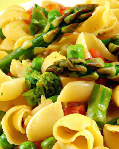 Brighten Your Plate: Pasta Primavera with Edamame Twist