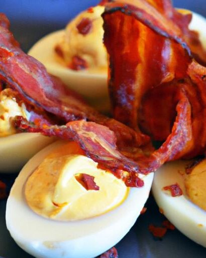 Crispy Bacon Keto Deviled Eggs: Simple & Delicious Recipe
