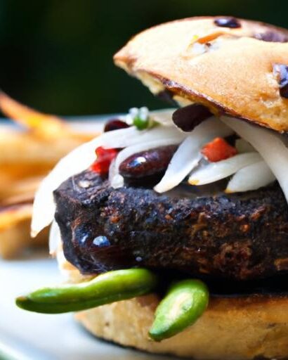 Black Bean Burgers: Tasty, Healthy, and Easy to Make