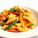 Fiery Veggie Pasta: Quick, Easy Spicy Dinner Delight