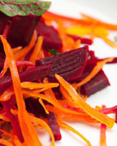 Fresh & Flavorful: Easy No-Cook Grated Beet-Carrot Salad