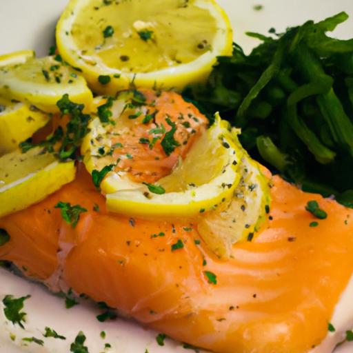 Zesty Lemon Garlic Salmon:⁤ A​ Bright, healthy Dinner Idea