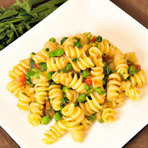 Brighten your Plate: Pasta Primavera with Edamame Twist