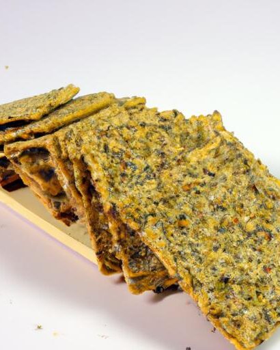 Crunchy Flaxseed Crackers: Nutritious, Tasty & Easy Snacks