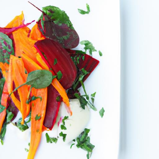 Vibrant Roasted Beets & Carrots Salad with Creamy Burrata