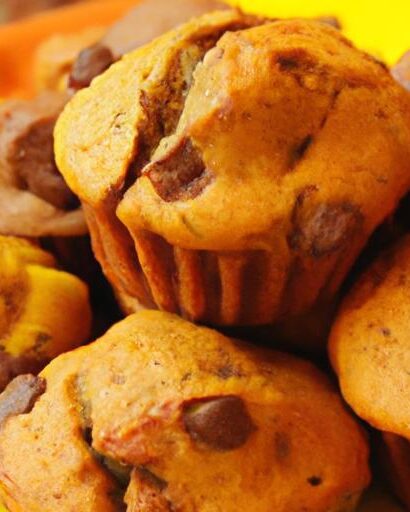 Irresistible Pumpkin Chocolate Chip Muffins: A Fall Delight