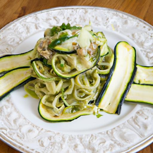 Twist Your Pasta Night: Fresh Zucchini Noodles with Pesto