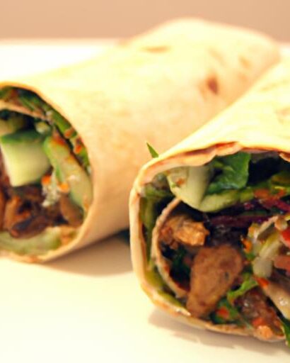 Savor the Flavor: Vegan Shawarma Wrap with Seitan Twist