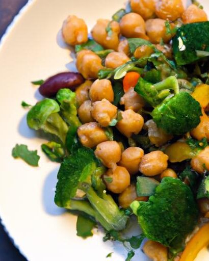 Bright & Healthy: The Ultimate Broccoli Chickpea Salad Guide