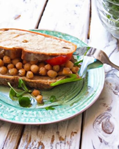Wholesome Chickpea Salad Sandwich: A Nutritious Twist