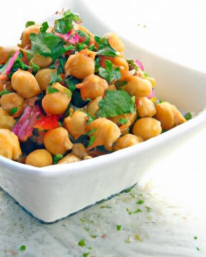 Chickpea Salad Magic: Nutritious, Delicious, and Easy!