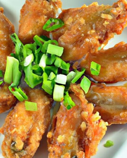 Crispy Baked Fish Sauce Wings: Flavorful Chicken Delight