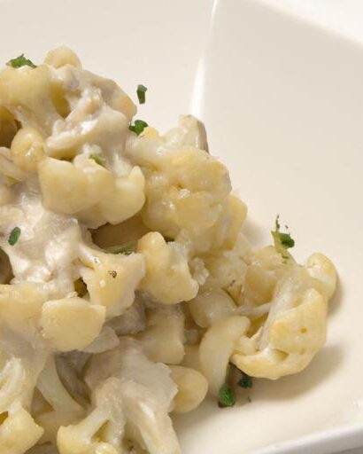 Creamy Cauliflower Alfredo Sauce: A Healthy Twist on Classic
