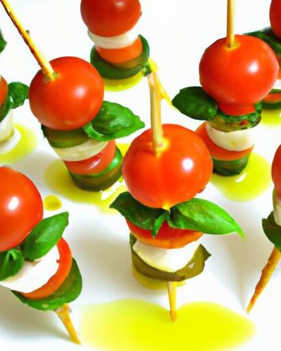 Perfect Mini Caprese Skewers: Easy Appetizer Recipe