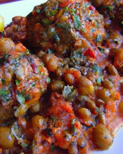 Hearty Lentil & Mushroom Meatballs in Savory Marinara Bliss