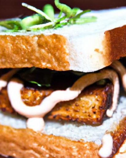 Crispy Fried Tofu Sandwich: A Flavorful Plant-Based Bite