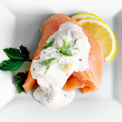 Zesty Dill Lemon Garlic Sauce: Perfect Pairing for Smoked Salmon