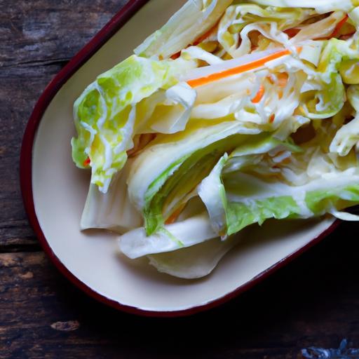 Crunchy Asian Cabbage Slaw with Zesty Sesame Dressing