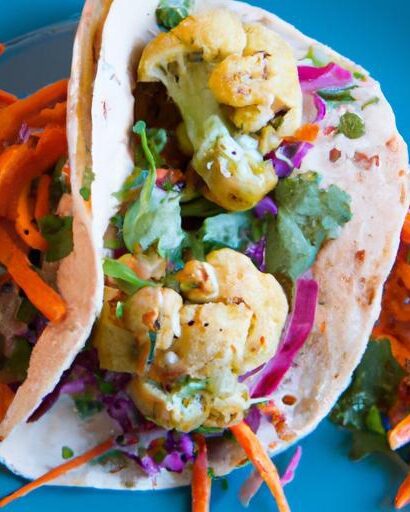 Spicy Vegan Buffalo Cauliflower Tacos: A Flavorful Twist