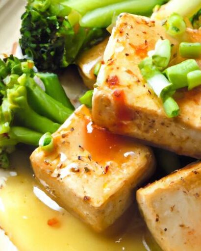 Zesty Lemon Pepper Tofu: A Tangy Protein-Packed Delight