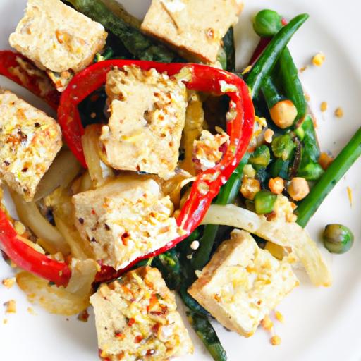 Zesty Lemon Pepper Tofu: A Tangy Protein-Packed Delight