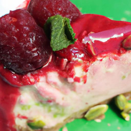 Decadent Pistachio & Raspberry Cheesecake Domes Uncovered