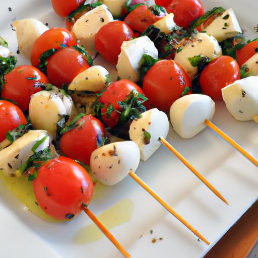 Perfect Mini Caprese Skewers: Easy Appetizer recipe