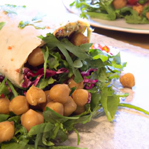 Wholesome Chickpea & Avocado Wrap: A Nutritious Twist