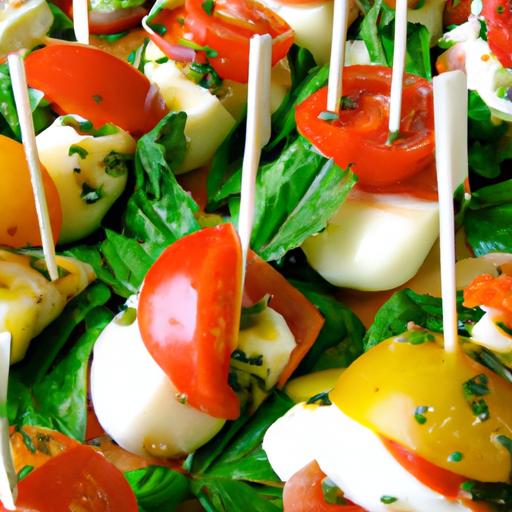 Fresh and Flavorful: ​Caprese Canapés for Summer Fun