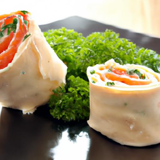 Delightful Smoked Salmon & Cream Cheese Roll-Ups Recipe