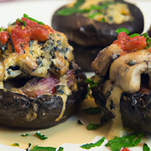 Savory Sausage-Stuffed Portobellos: A Flavorful Delight
