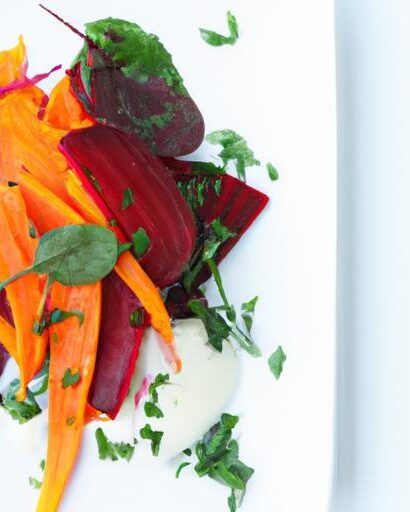 Vibrant Roasted Beets & Carrots Salad with Creamy Burrata
