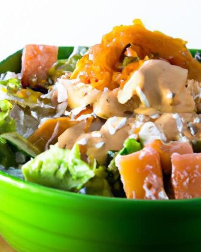 Spice Up Your Meal: Vegan Sushi Bowl with Creamy Mayo Twist