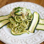 Twist Your Pasta Night: Fresh Zucchini Noodles with Pesto