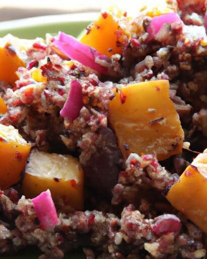 Nutritious Delight: Roasted Sweet Potato & Quinoa Salad