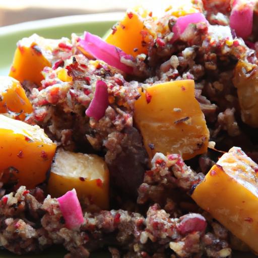 Nutritious Delight: Roasted Sweet Potato & Quinoa Salad