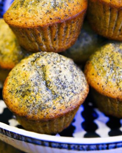 Delightful Poppy Seed Muffins: A Perfect Homemade Treat