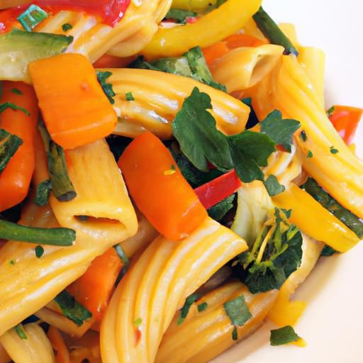 Colorful Veggie Pasta: A Wholesome Twist on Classic Comfort