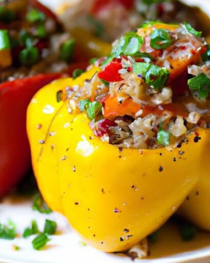 Colorful Quinoa Stuffed Peppers: Nutritious and Delicious