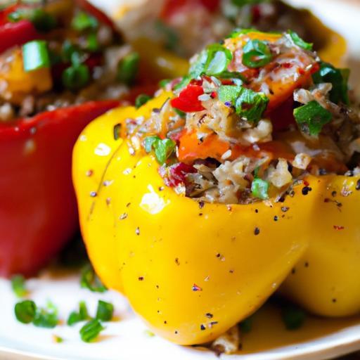 Colorful Quinoa Stuffed Peppers: Nutritious and Delicious