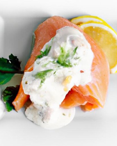 Zesty Dill Lemon Garlic Sauce: Perfect Pairing for Smoked Salmon