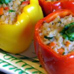 Flavor-Packed Stuffed Bell Peppers with Rice & Turkey Delight